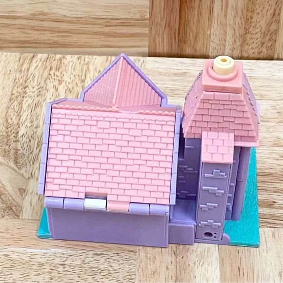 Vintage 1993 Polly Pocket Wedding Chapel Church - Picture 3 of 12